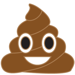 vector poop emoji